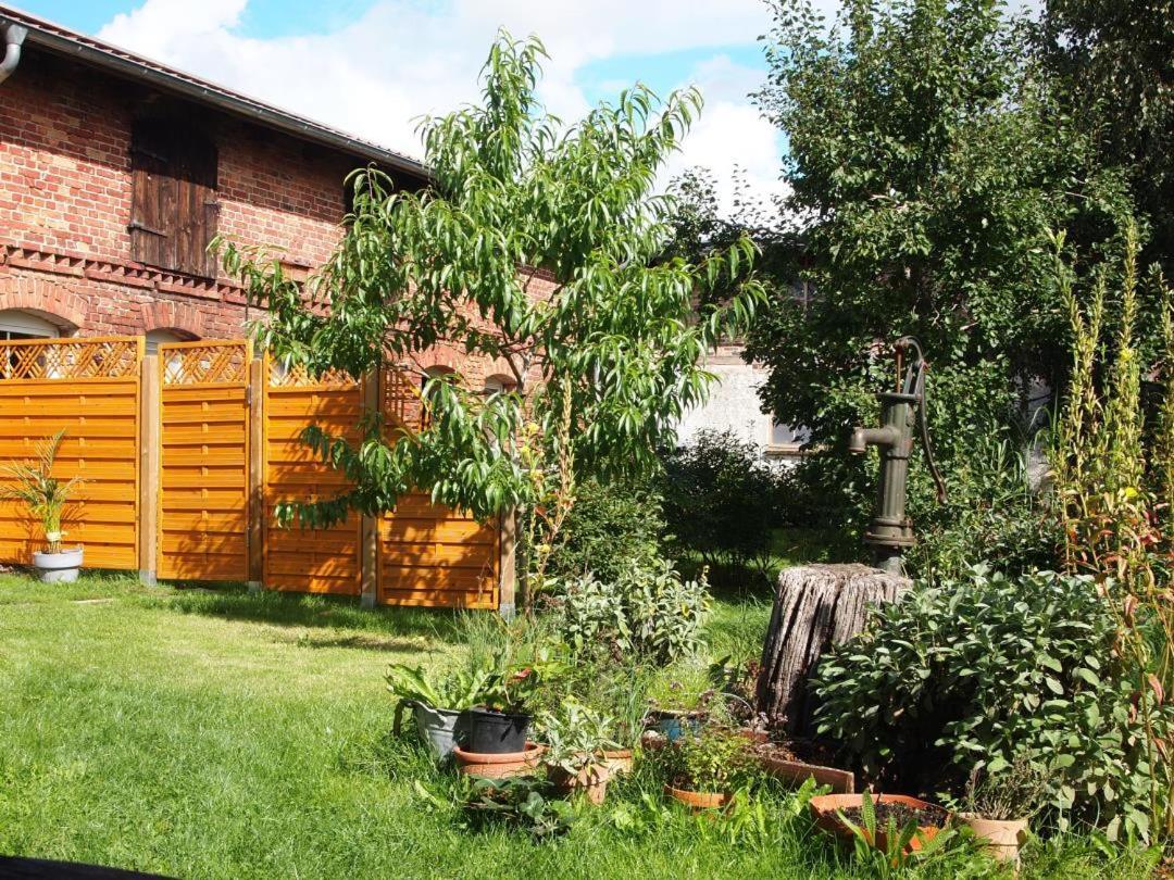 Neu Fewo Im Bauernhaus Mit Idyllischem Innenhof Und Naturgarten Mesekenhagen Екстериор снимка
